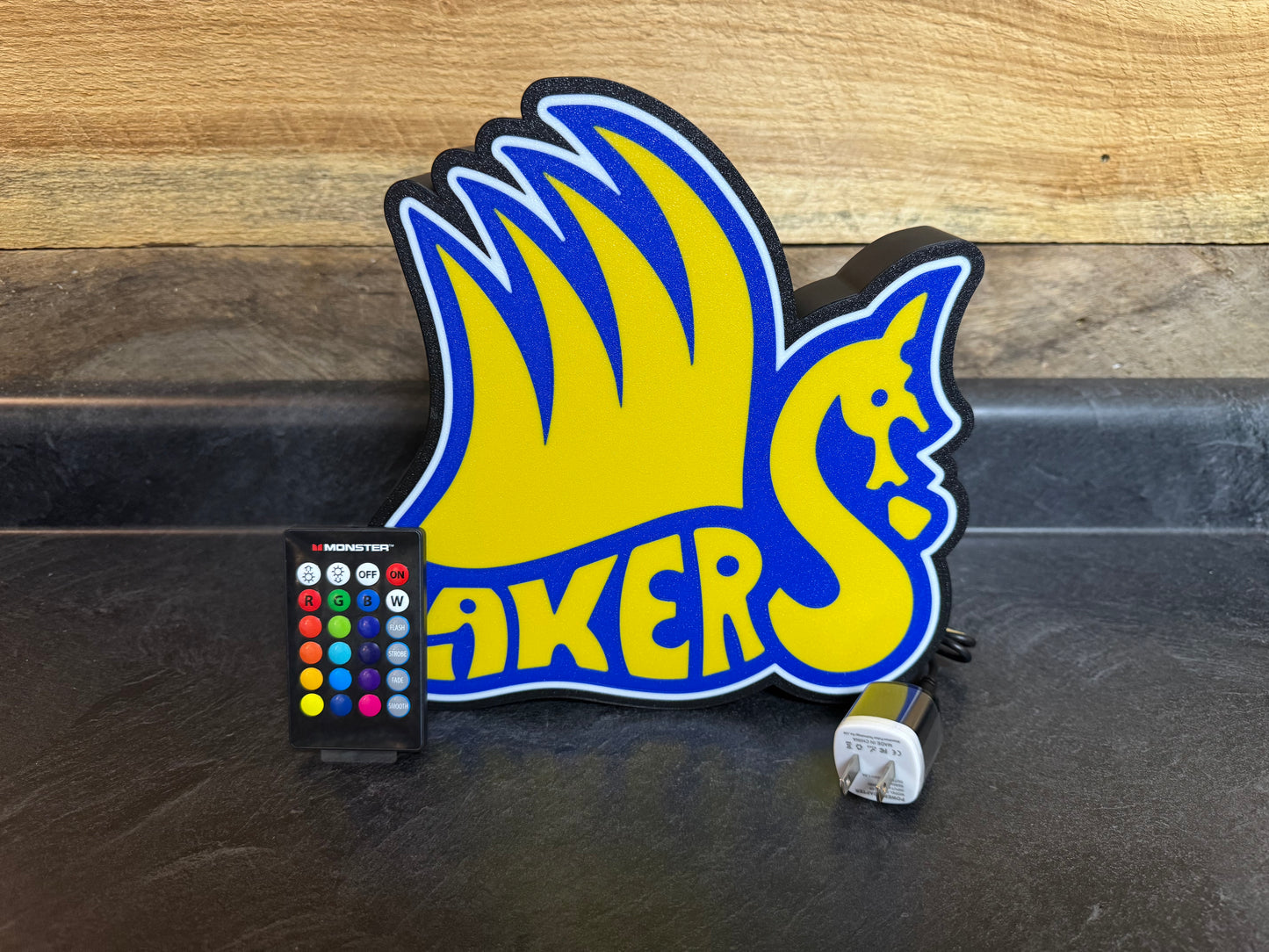 Shell Lake Lakers Light Up LED Sign