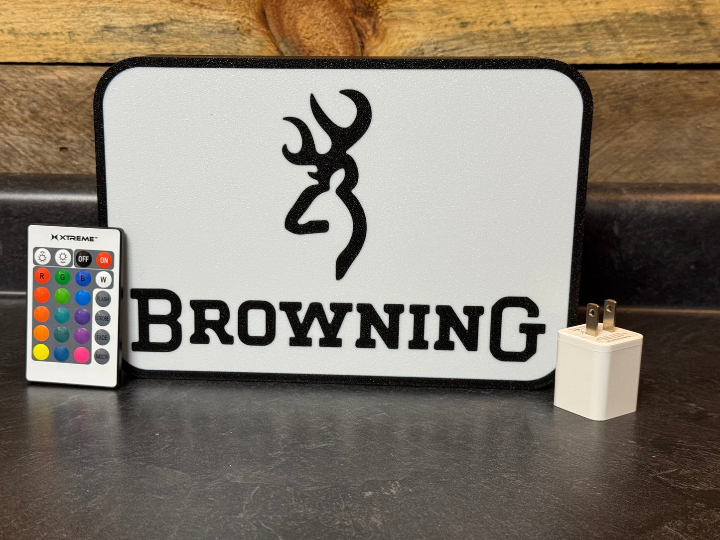 Browning LED Light Up Sign
