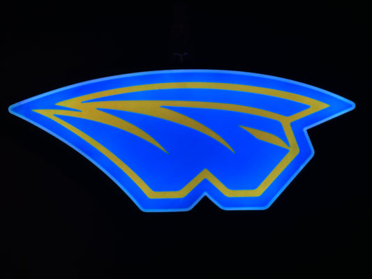 Rice Lake Warriors LED Logo Light