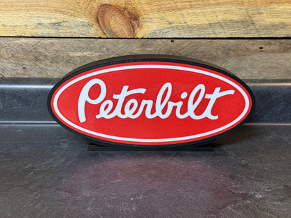 Peterbilt LED Light Up Sign