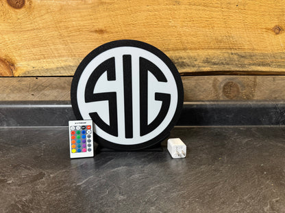 Sig Sauer Firearms Light Up Sign
