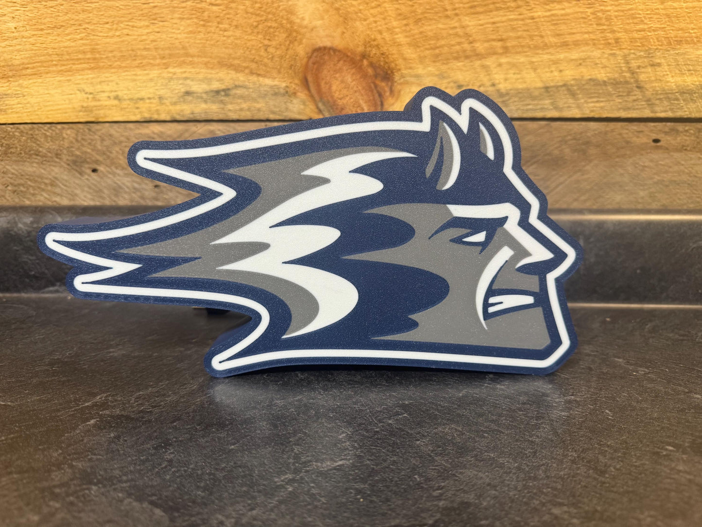Stout Blue Devils LED Light Sign